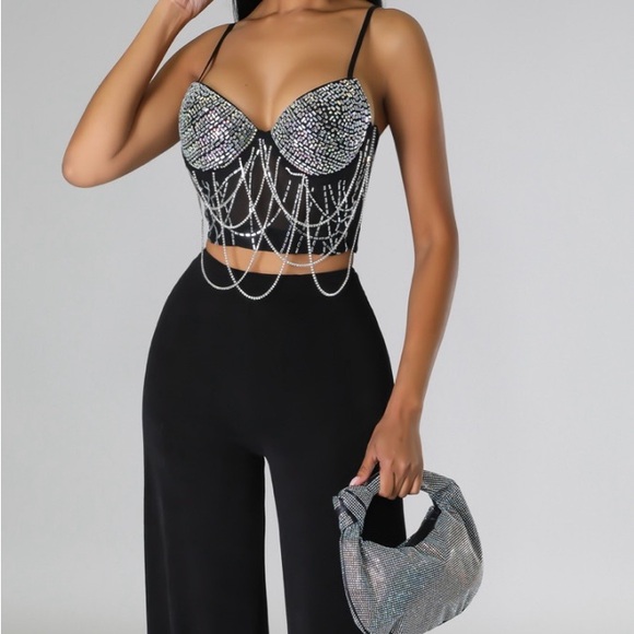 Tops - Bling Corset Top